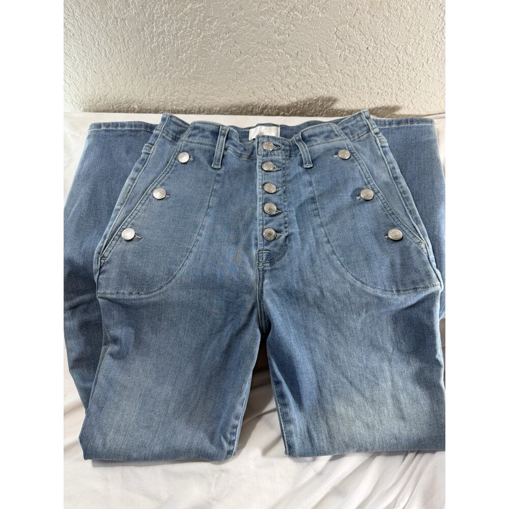 7 For All Mankind Women’s Portia Floral Jeans Sz 27 New